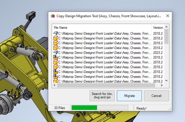 The Copy Design Tool for Autodesk Inventor: Seamlessly copying designs.